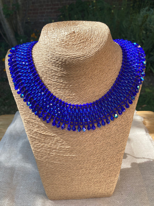 Cobalt Blue Regal Lace